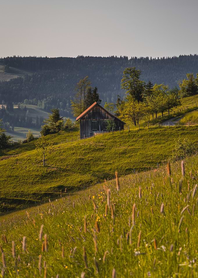 Swiss mountain Barn