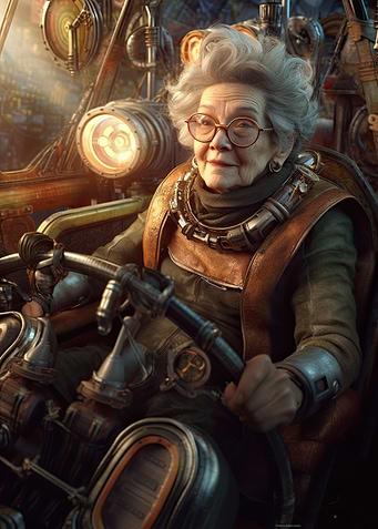 Steampunk Driver Miranda
