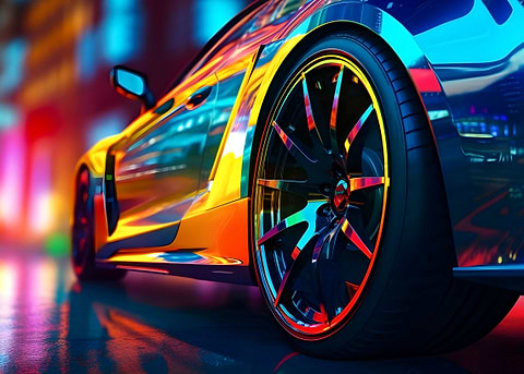 Hot Wheels Couture — man cave metal poster