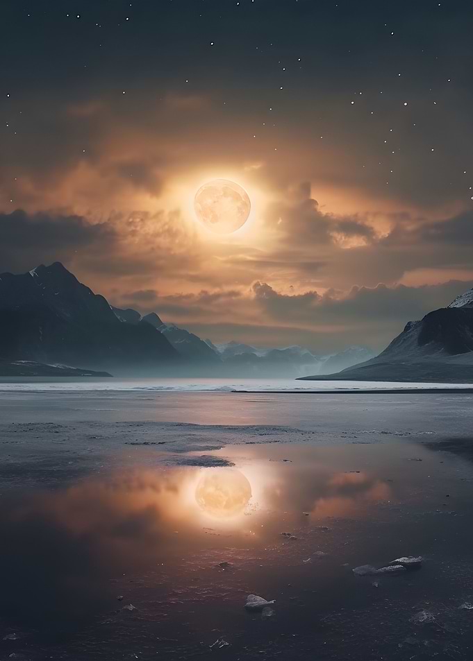 Full moon night
