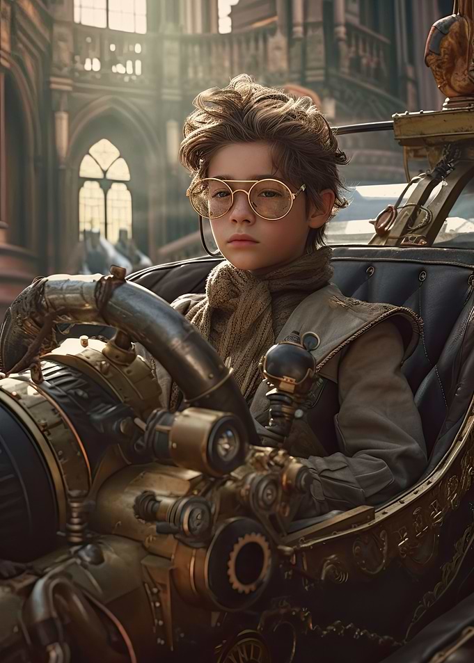 Steampunk Driver Richi
