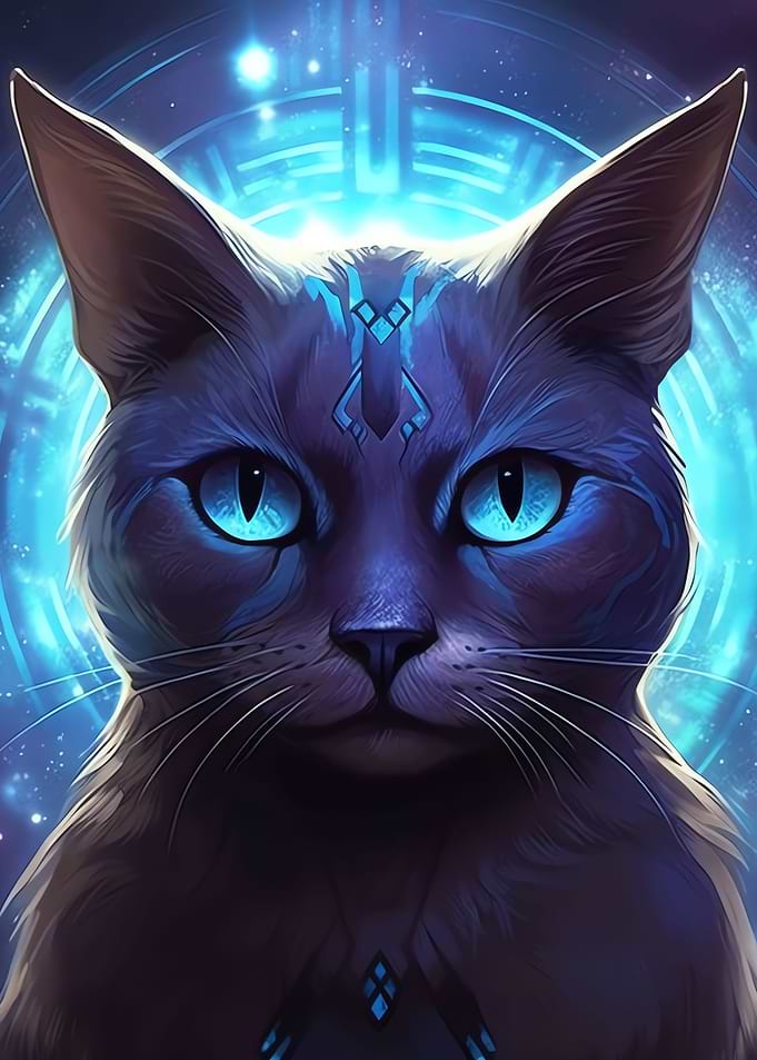 Nebula Cat Nocturne
