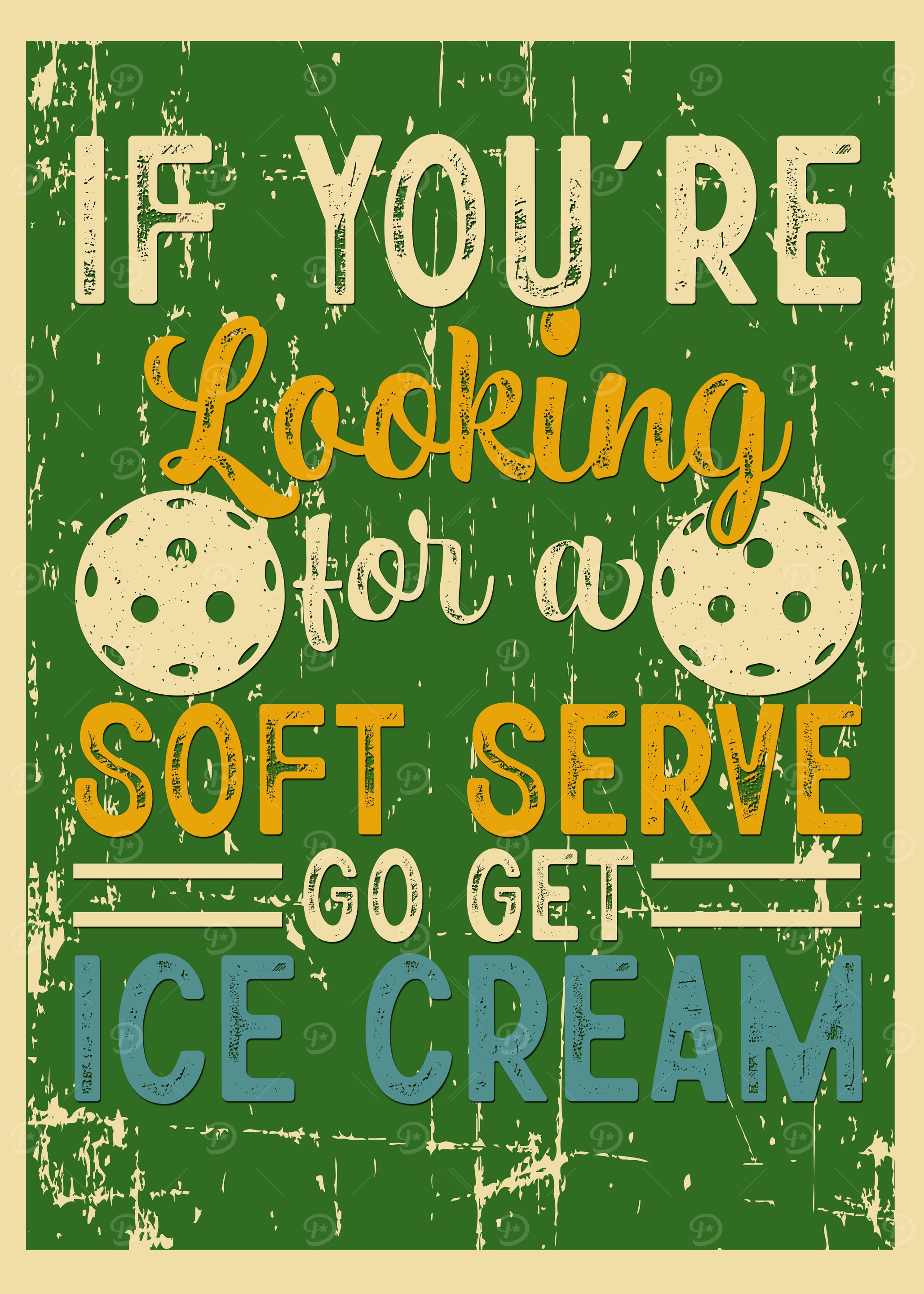 Pickleball Soft Serve