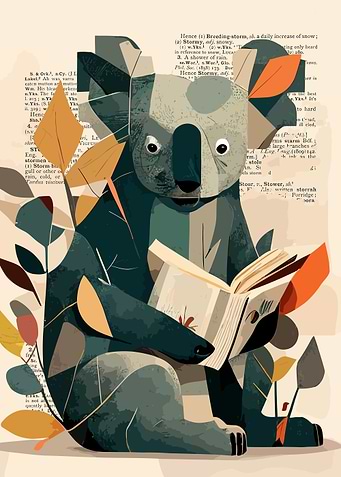 Koala text art