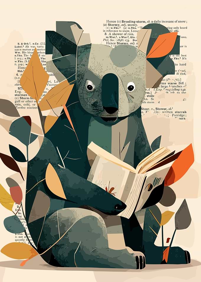 Koala text art