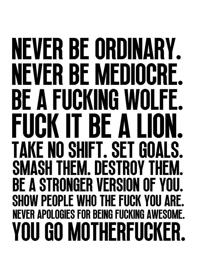 Be A Lion