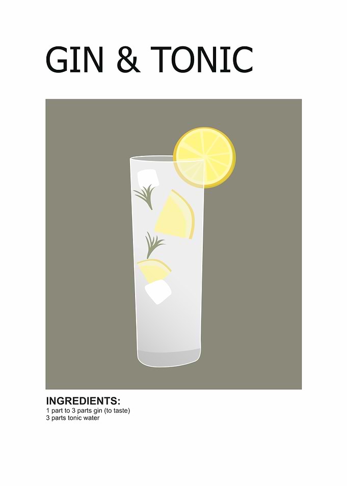gin and tonic