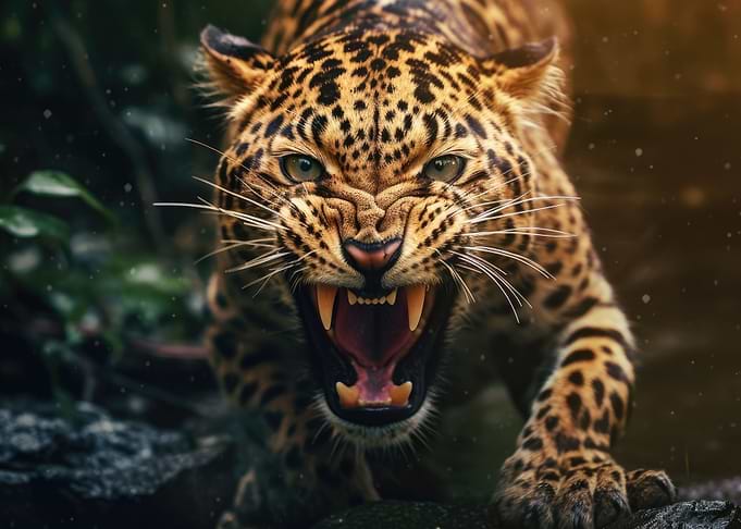 Ferocious Predator Jaguar
