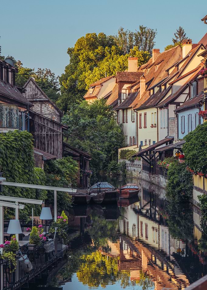 Colmar Canal in France