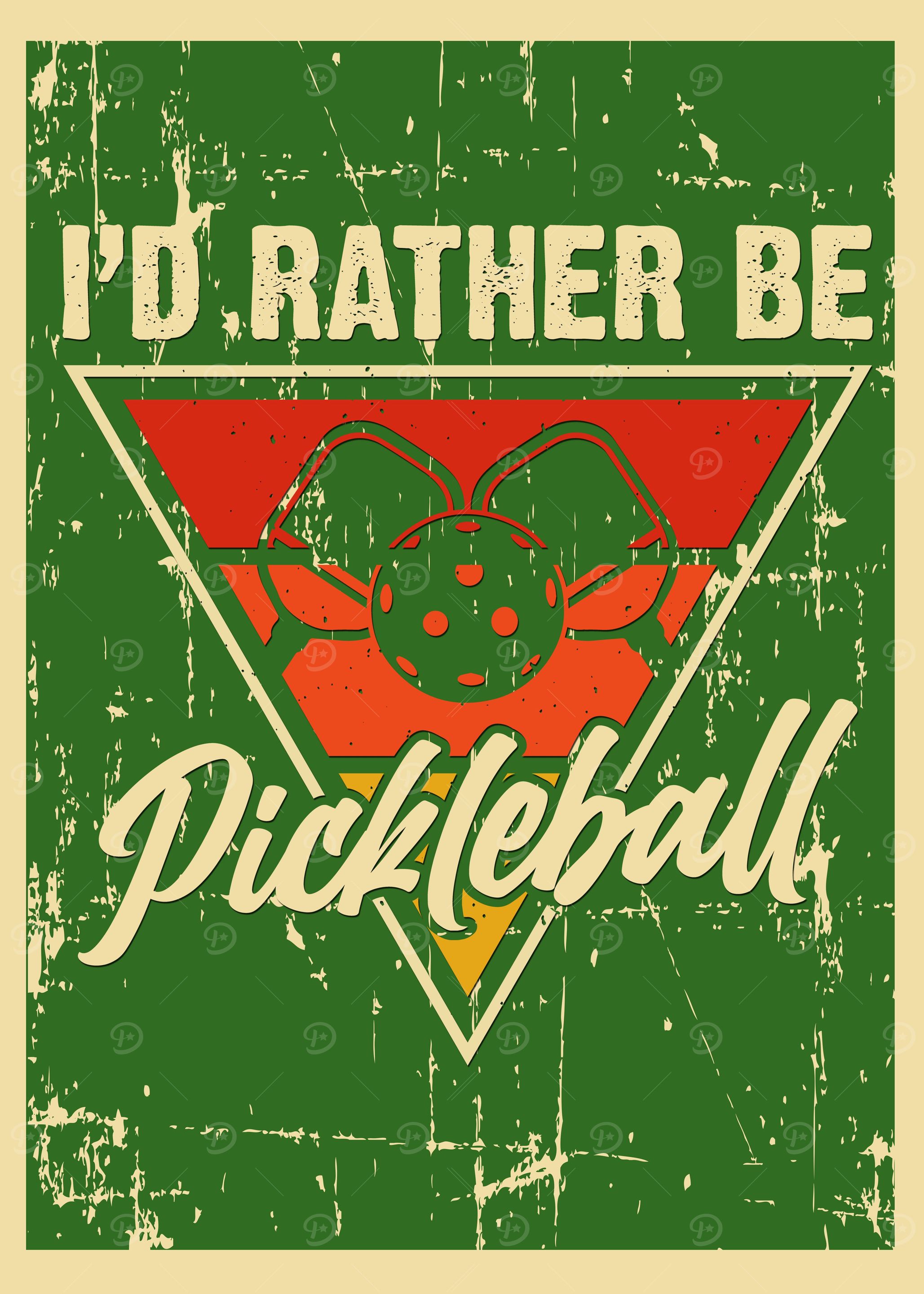 Id rather be pickleball