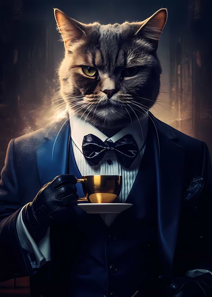 The Vintage Boss Cat
