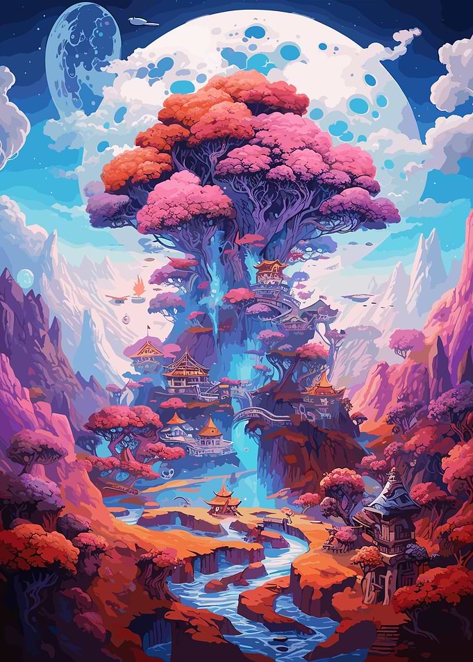 Fantasy Nature Treehouse