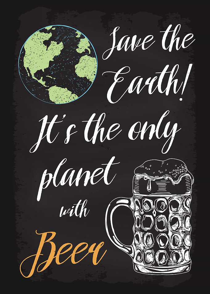 Save The Planet Earth Beer