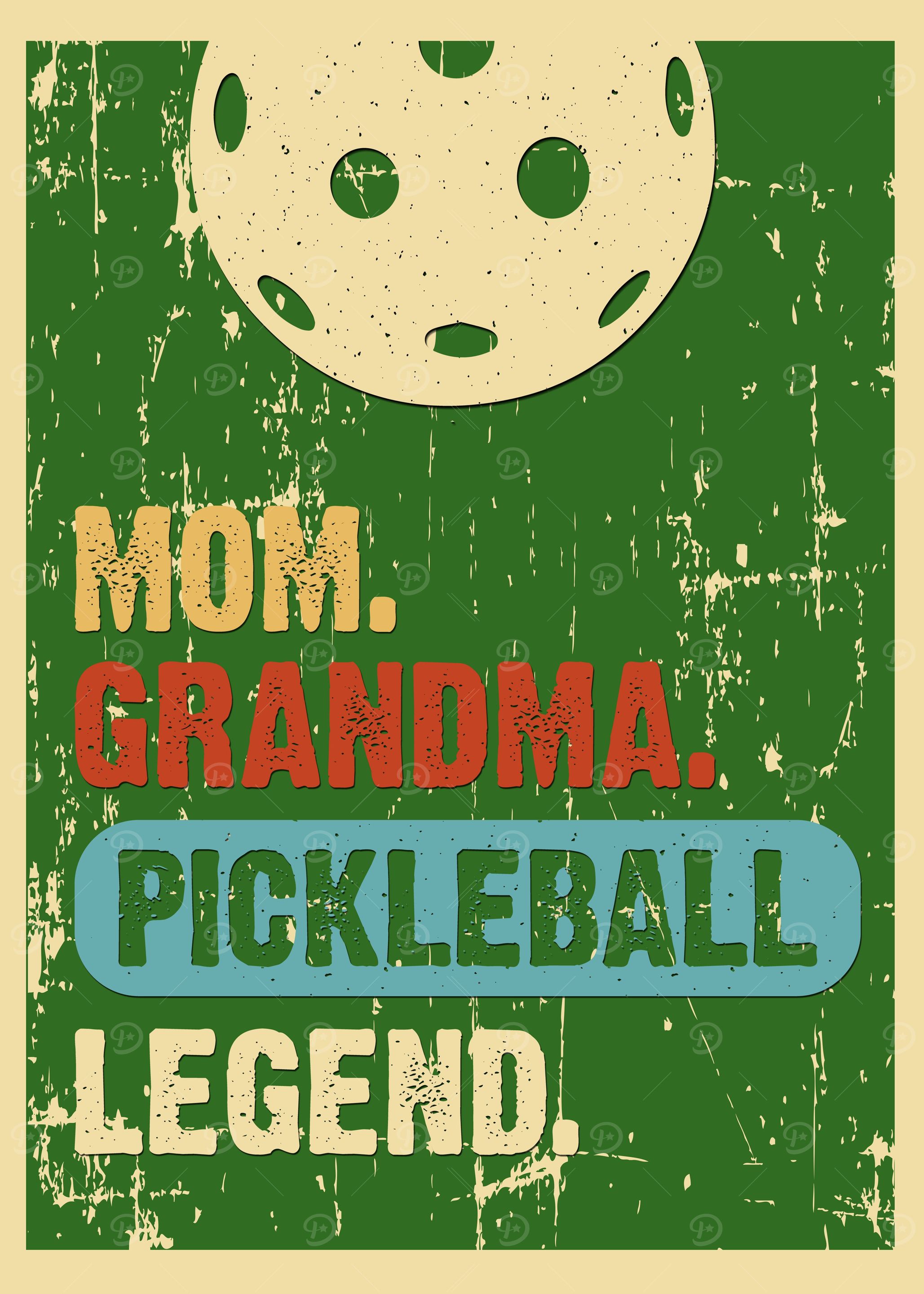 Mom grandma pickleball