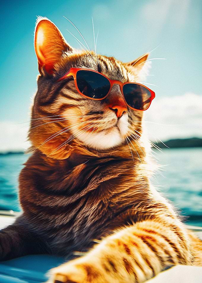 Ompus Wearing Glasses