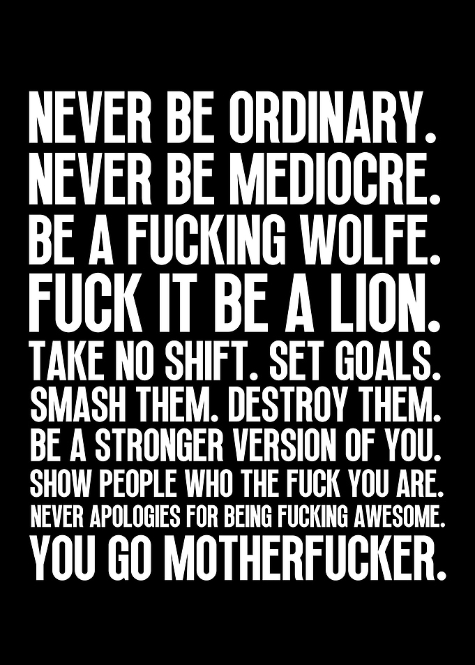 Be A Lion