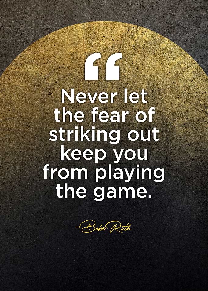 Never let the Fear