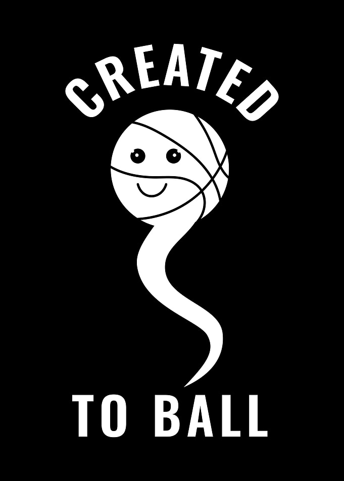 fun basketball sign