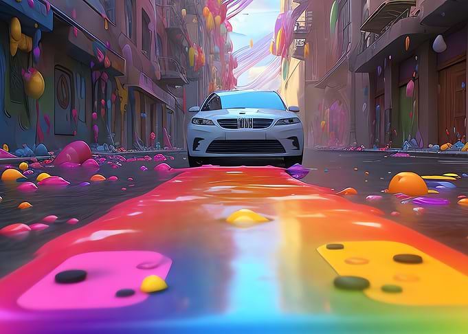 get the rainbow
