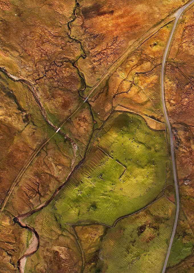 Above motley lands