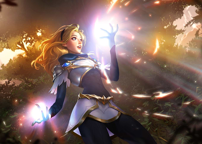Lady of Luminosity h
