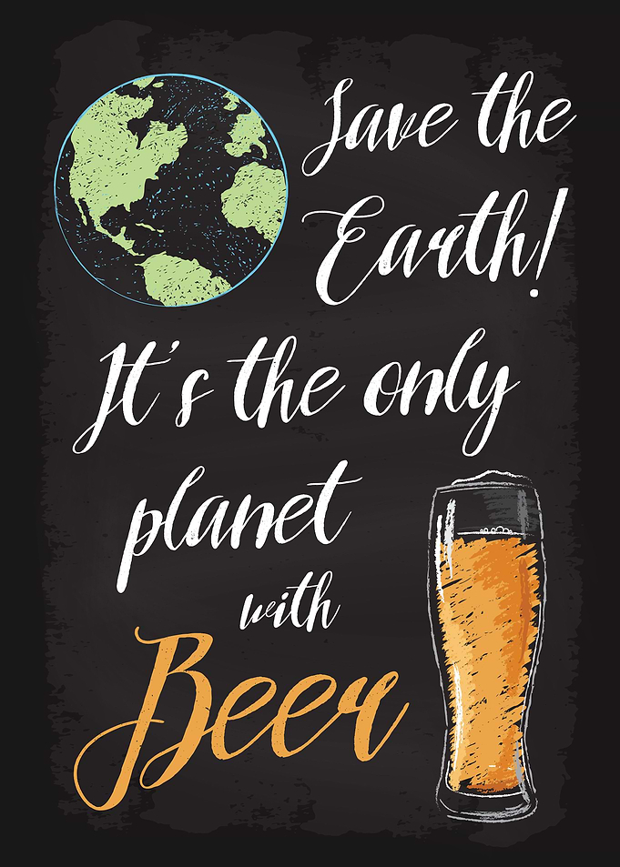 Save The Planet Earth Beer