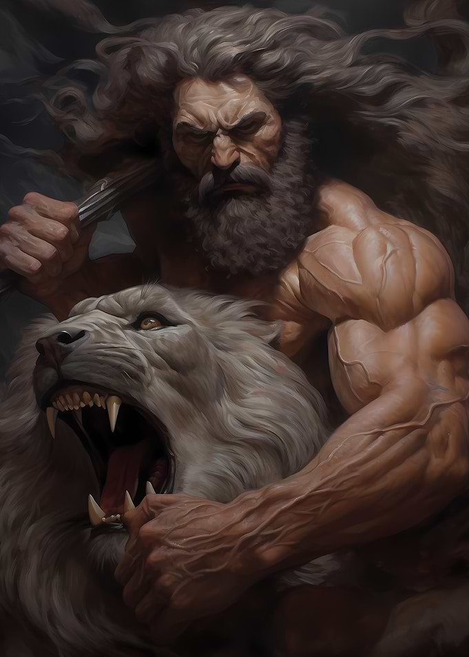Heracles Nemean Lion