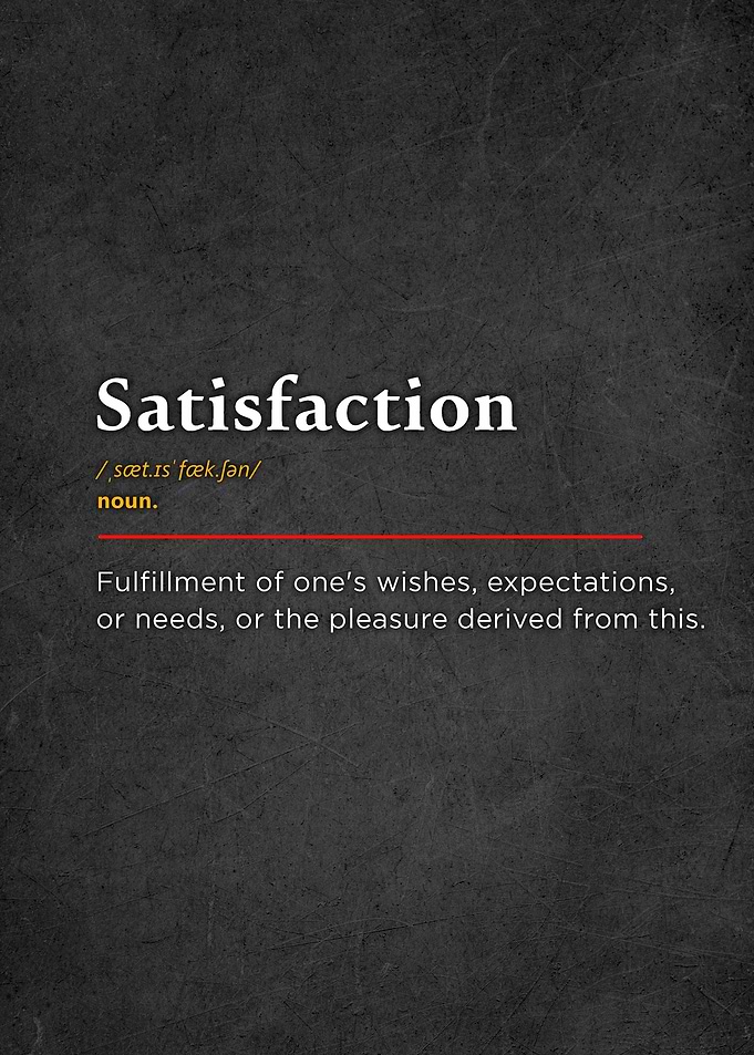 Satisfaction Definition