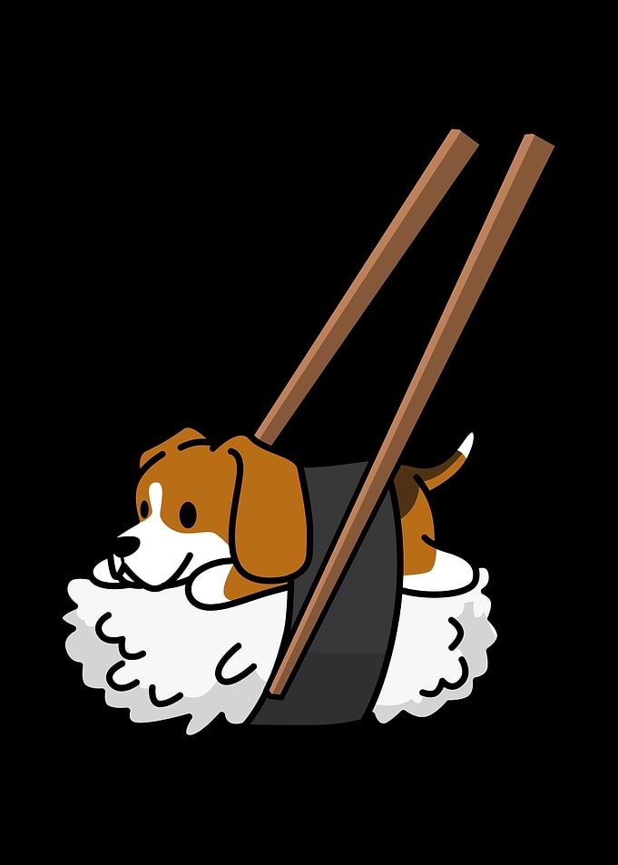 Beagle Nigiri Sushi