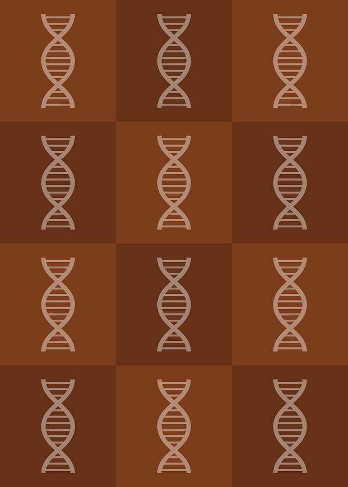 DNA Science Icons Pop Art