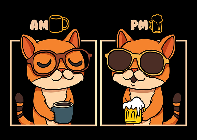 Coffee Beer Cat