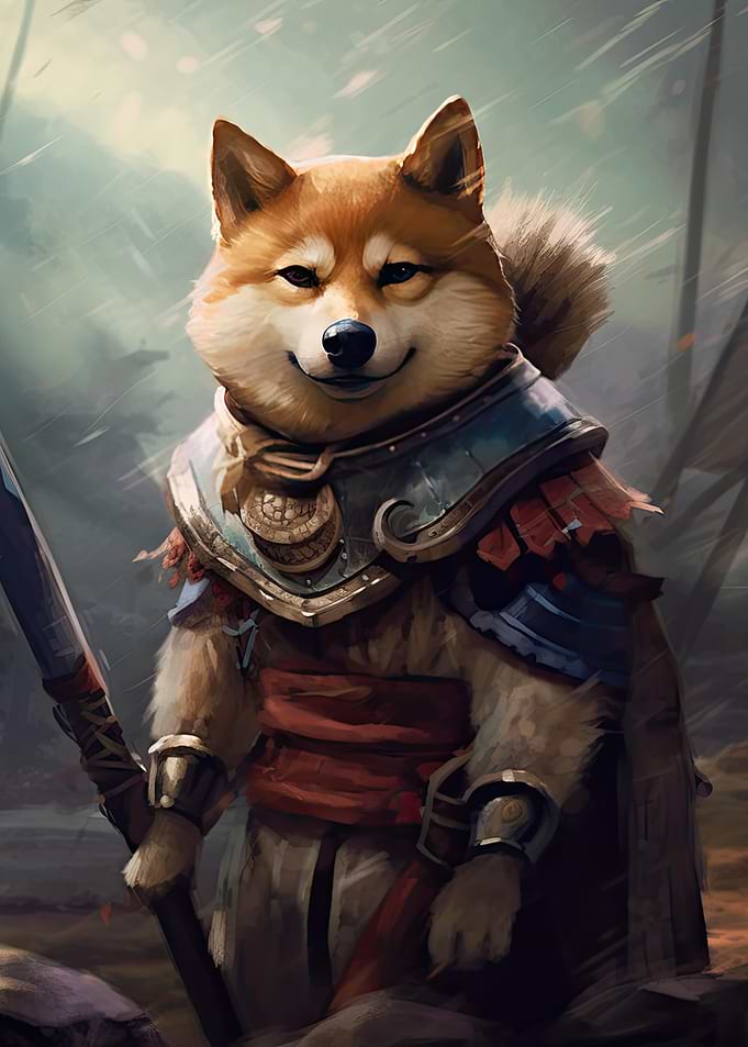 Shiba Inu Viking