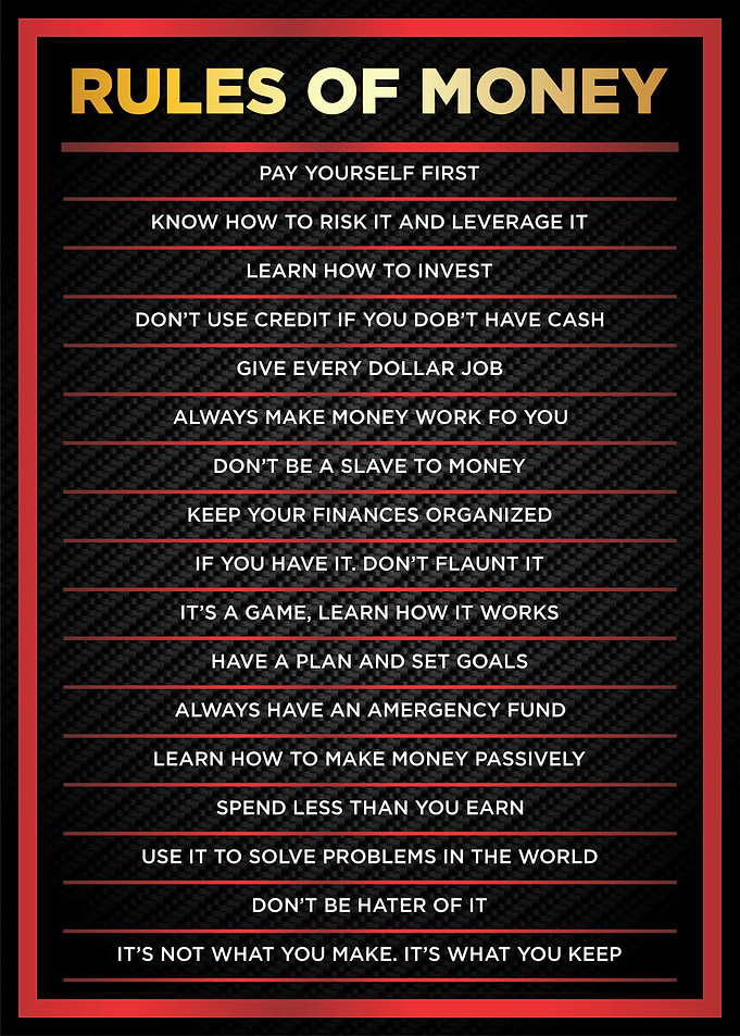 rules of money