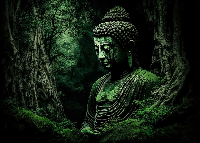 Buddha in nature