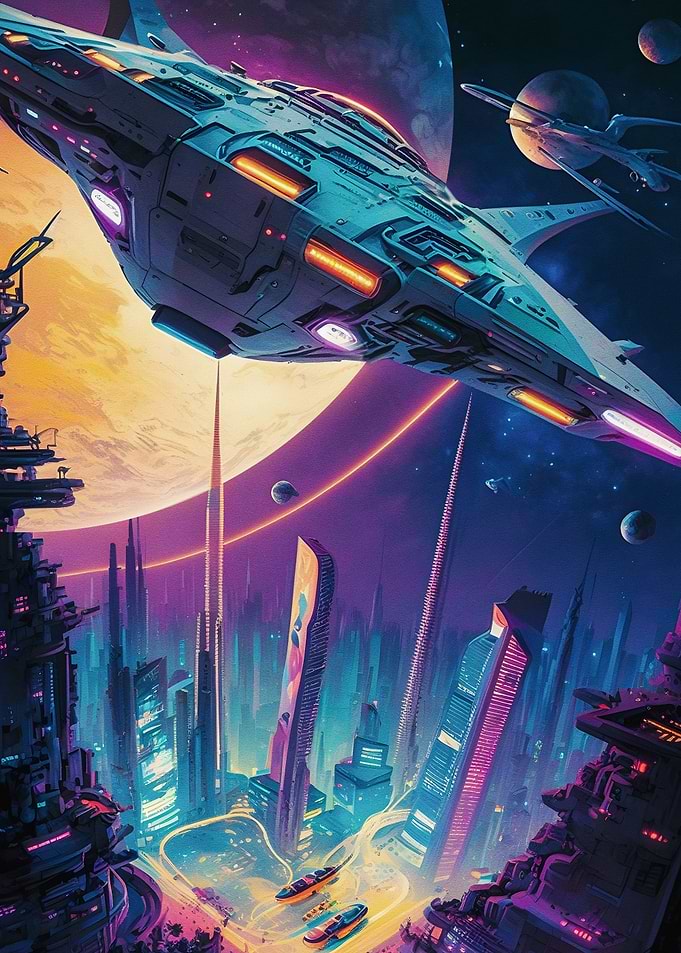 Astronaut Spaceship
