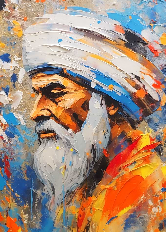 Guru Abstract Painting