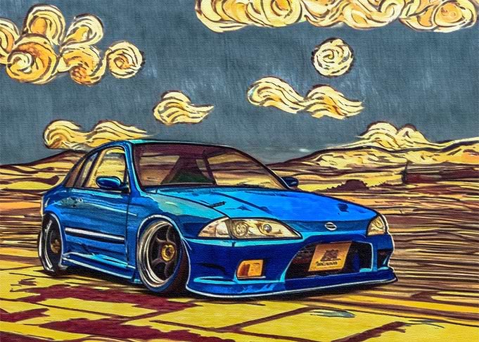 S15 Silvia painting