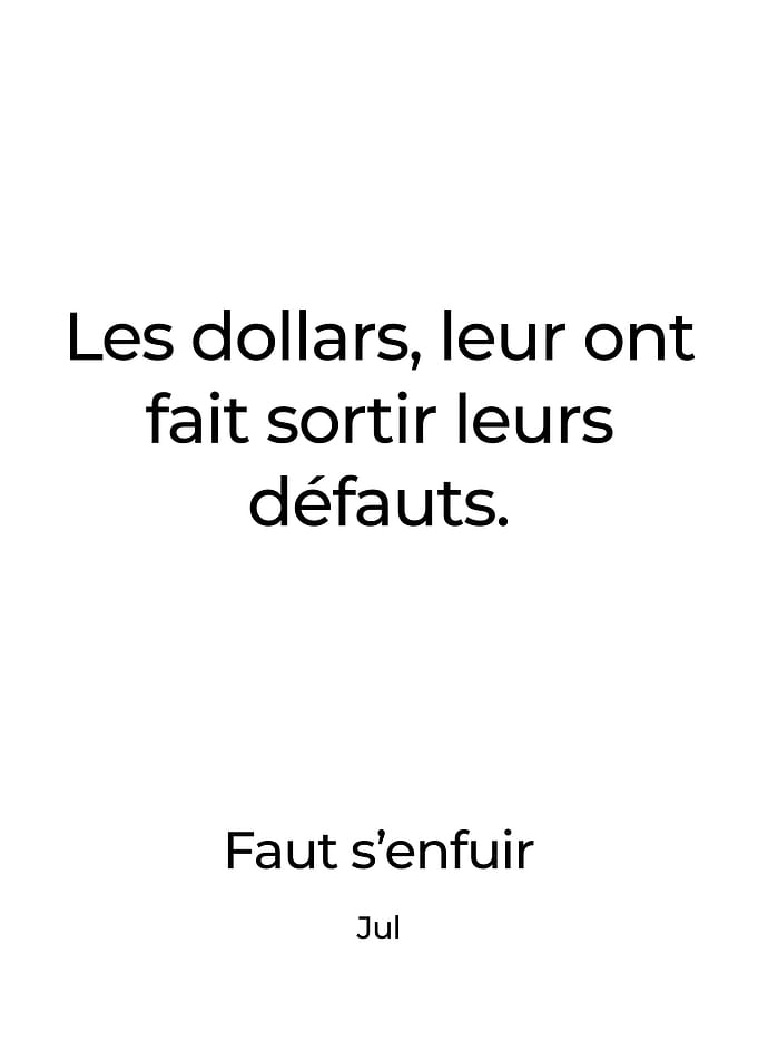 Jul Poster Affiche