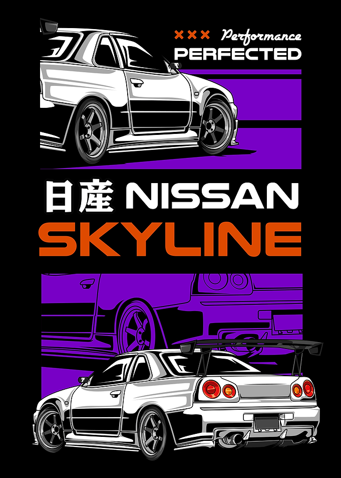 Sky Line Tuner Car