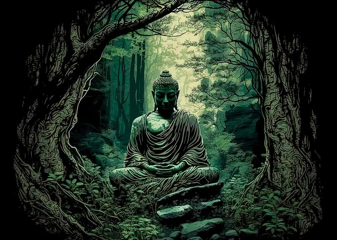 Buddha in nature
