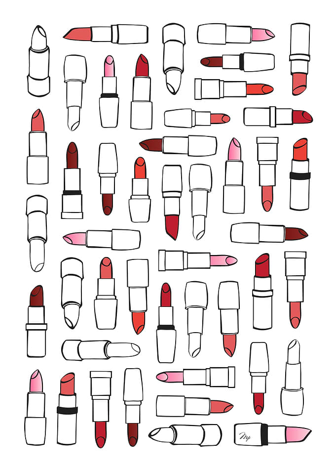 Just lipsticks beauty art