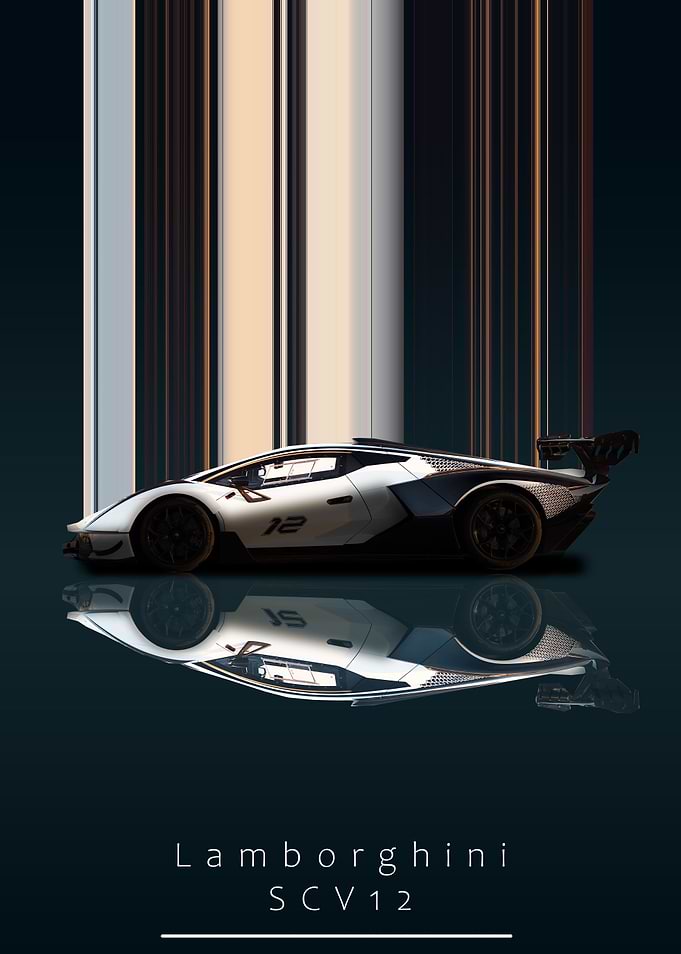 Lamborghini SCV12 Race Car