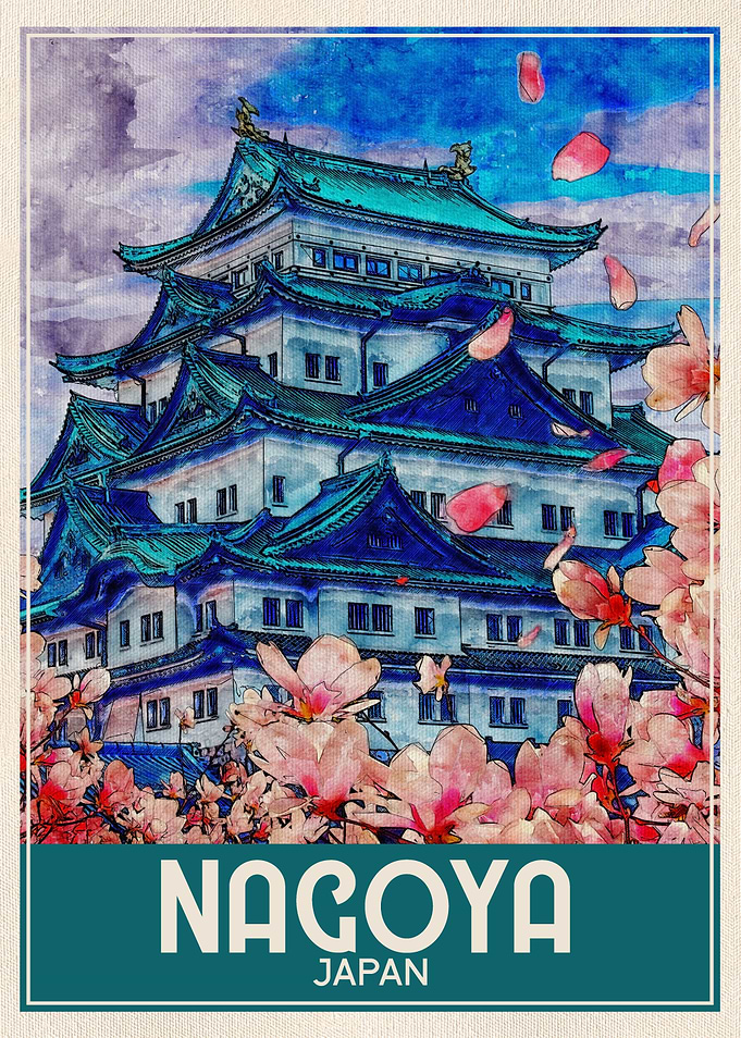 Travel Art Nagoya Japan