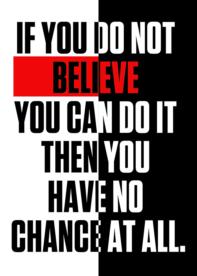 If you do not believe you