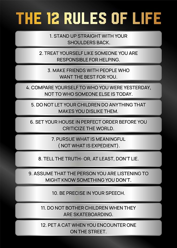 the 12 rules of life