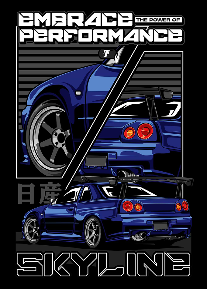 Sky Line Tuner Car