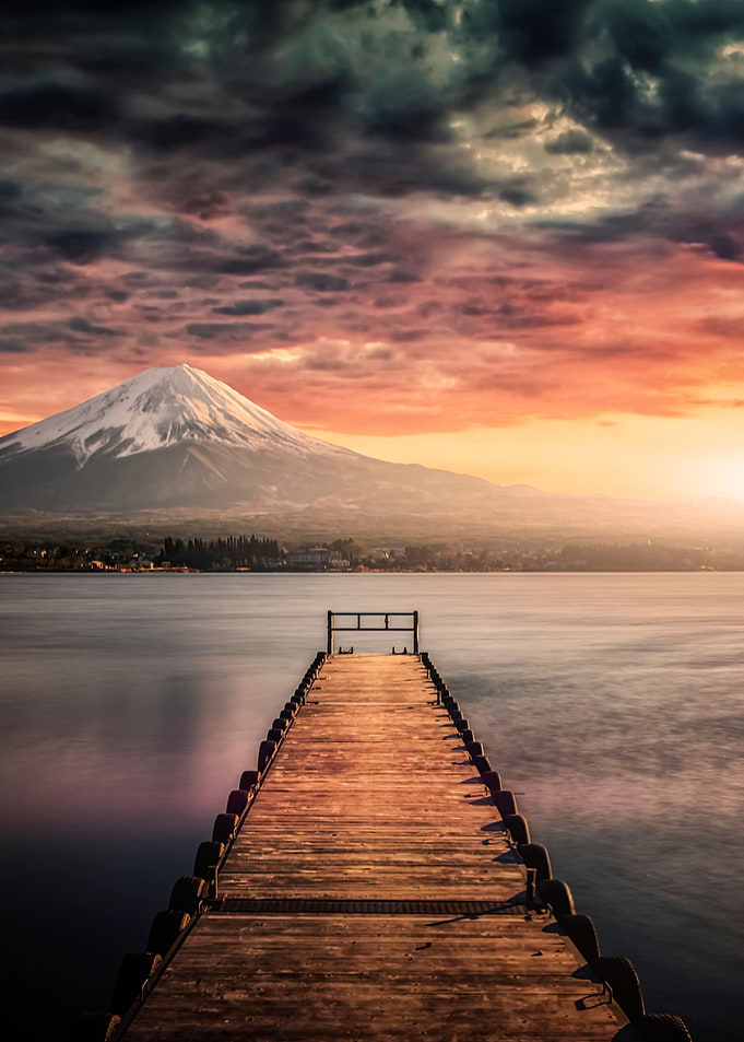 Mont Fuji Sunset