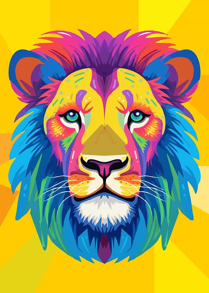 Lion head