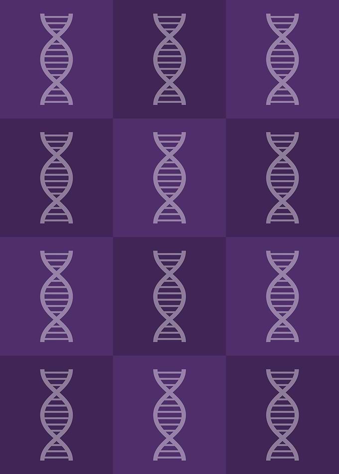 DNA Science Icons Pop Art