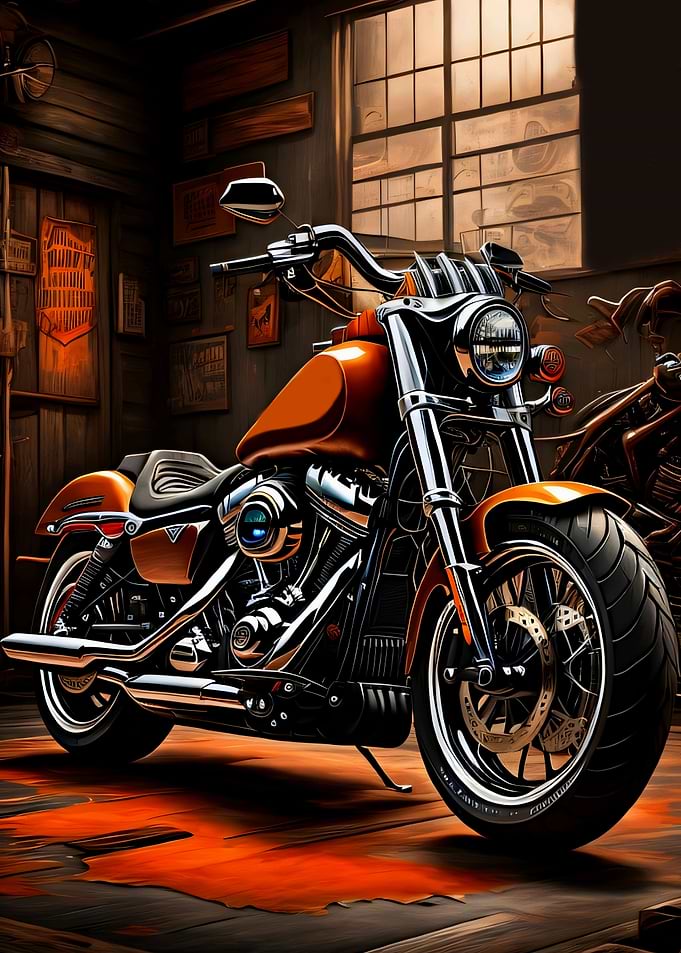 Harley Davidson art